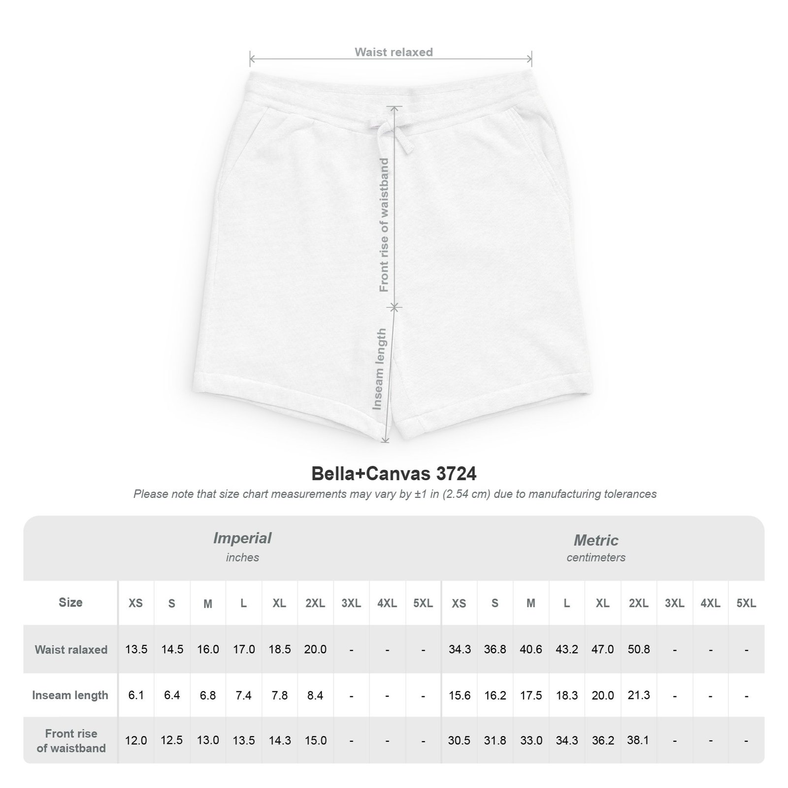 Bella+Canvas - Phuket Beach Sweatshorts - Image 3