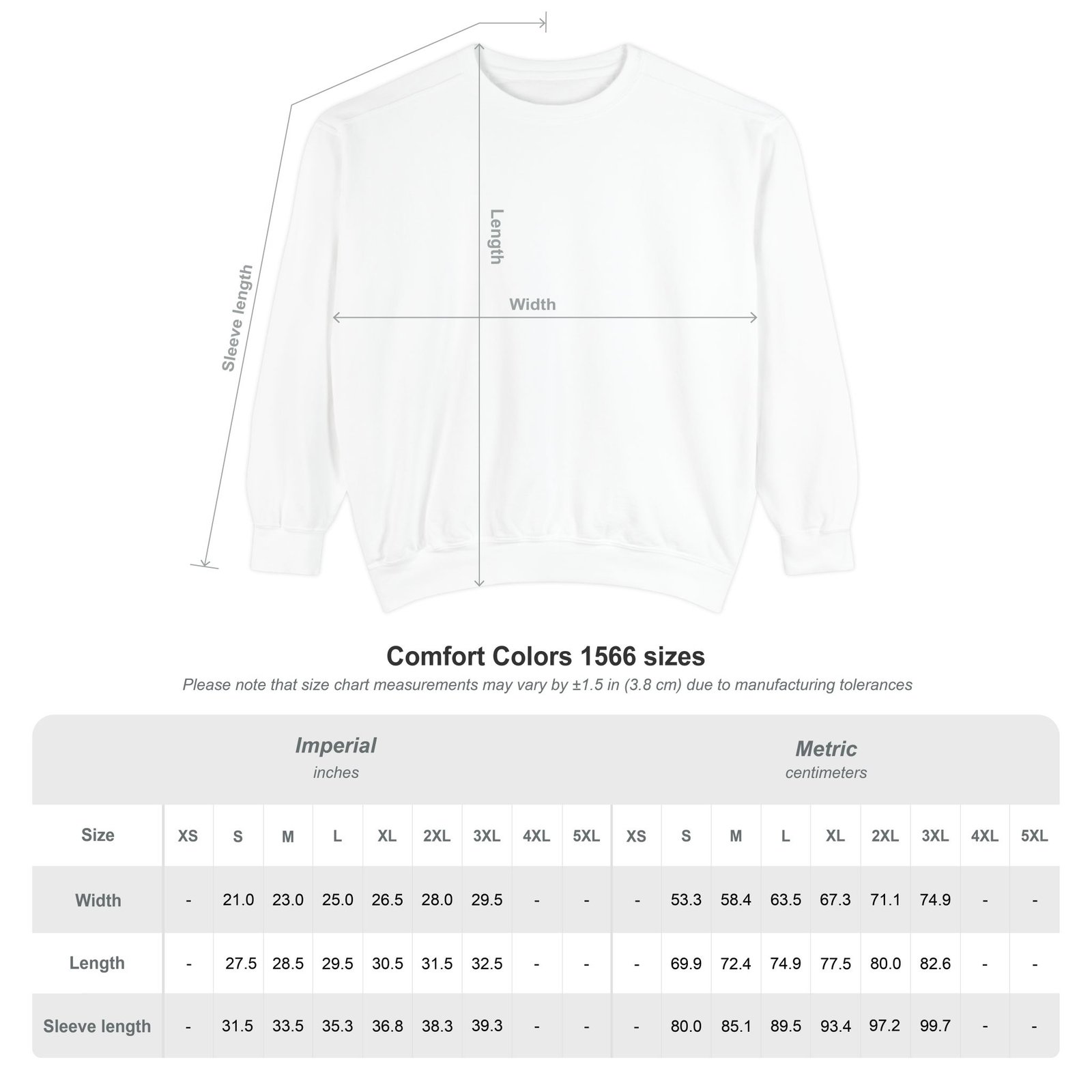 Comfort Colors - Like Comment Share Sweatshirt — Social Media Graphic Crewneck - Image 5