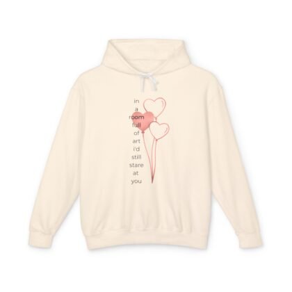 Comfort Colors - Heart Balloon Hoodie — Lightweight Pullover