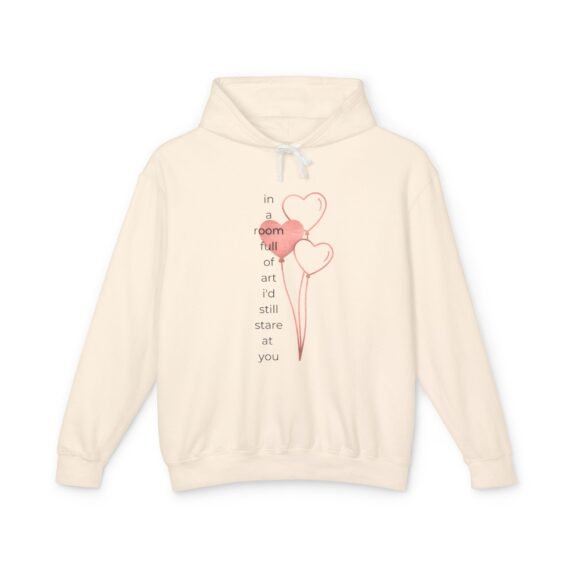 Comfort Colors - Heart Balloon Hoodie — Lightweight Pullover