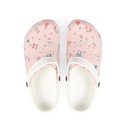 Floral Pink EVA Garden Clogs