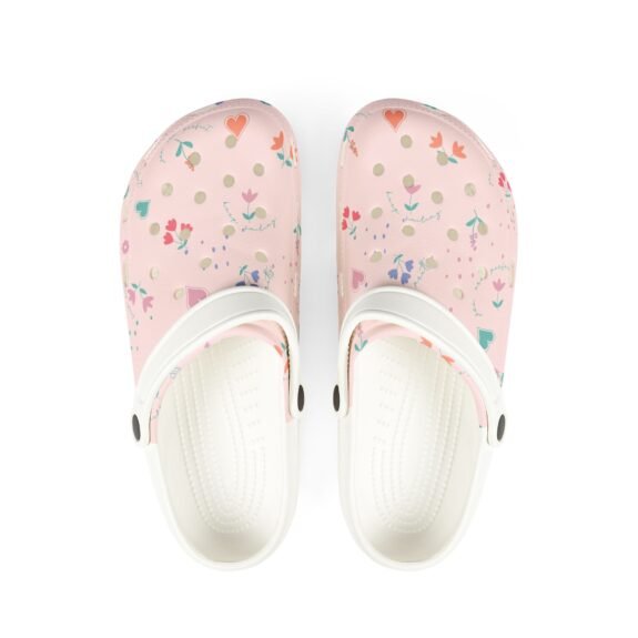 Floral Pink EVA Garden Clogs
