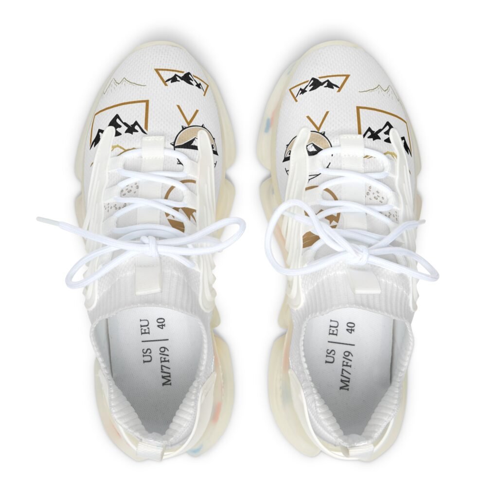 Women's Mesh Sneakers — Lightweight Breathable Knit Sneakers