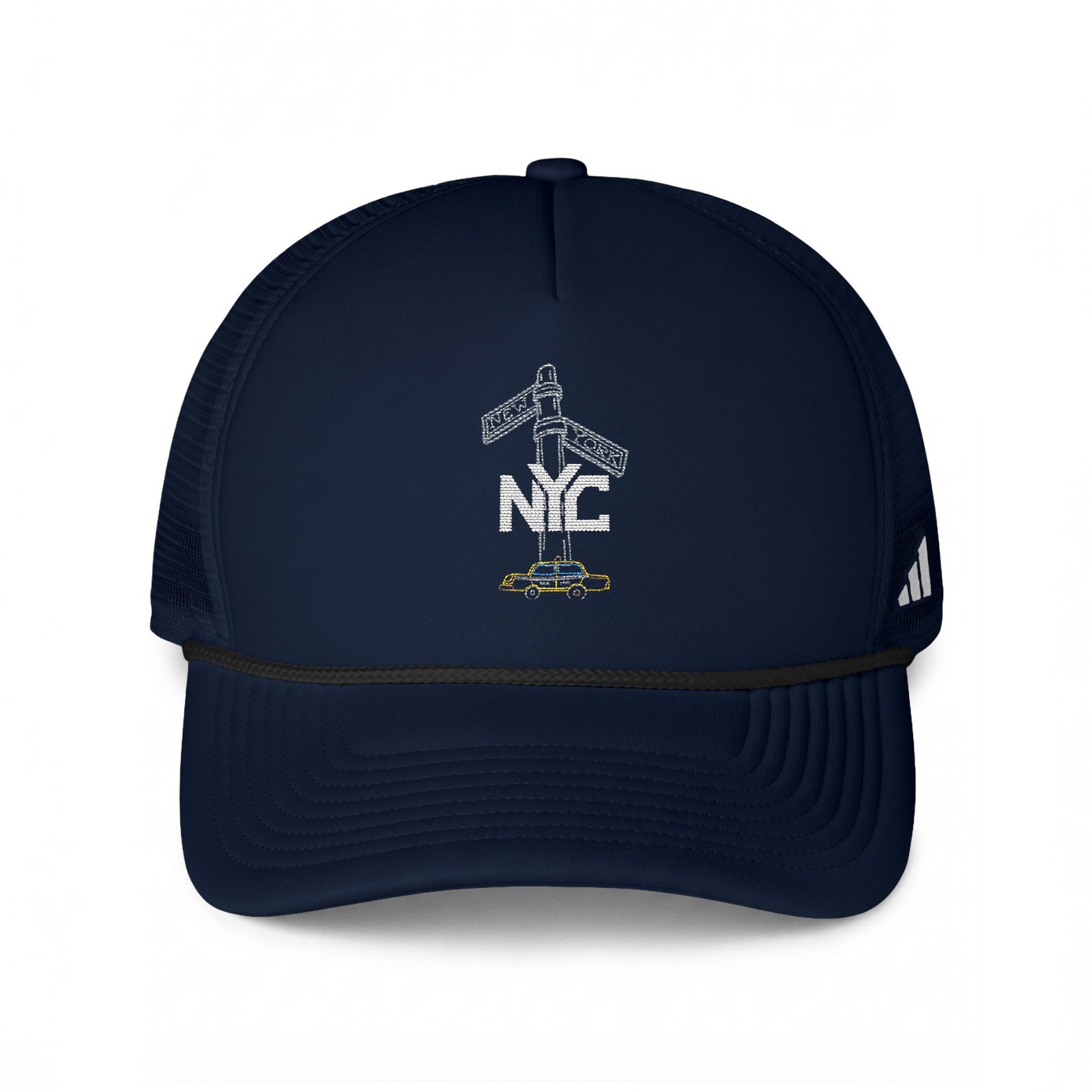 Adidas — NYC Trucker Embroidered Hat - Image 3