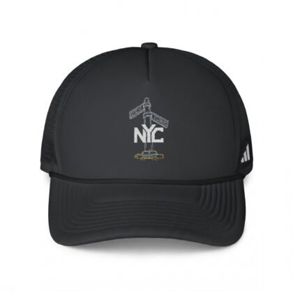 Adidas — NYC Trucker Embroidered Hat