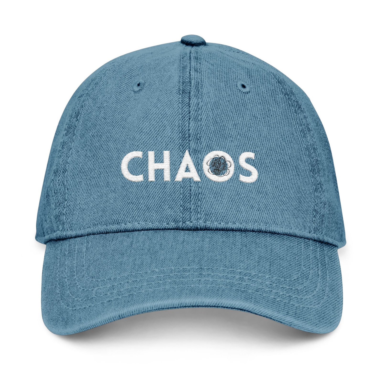 OTTO Cap — Dark Denim Embroidered Hat - Image 7