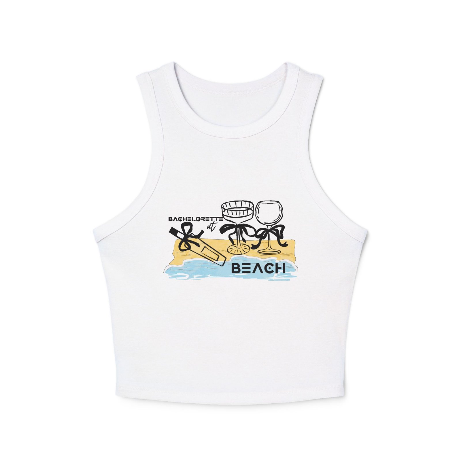 Bella+Canvas — Beach Vibes Racer Tank - Image 7