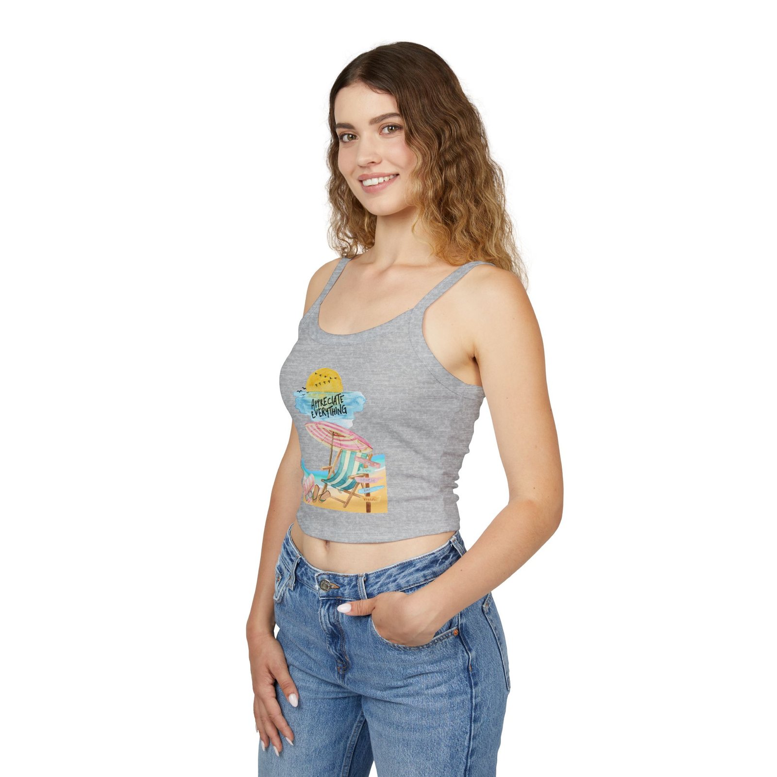 Bella+Canvas — Beach Vibes Tank Top - Image 24