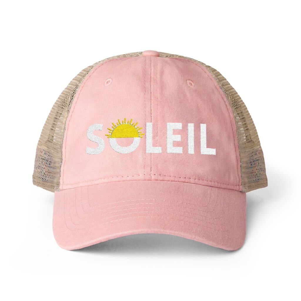 Infinity Her TESS — Women's Pink Washed Mesh-Back Cap