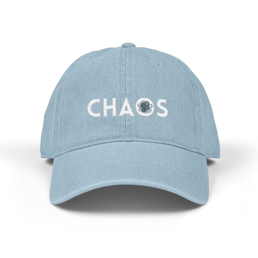 OTTO Cap — Chaotic Denim Embroidered Hat