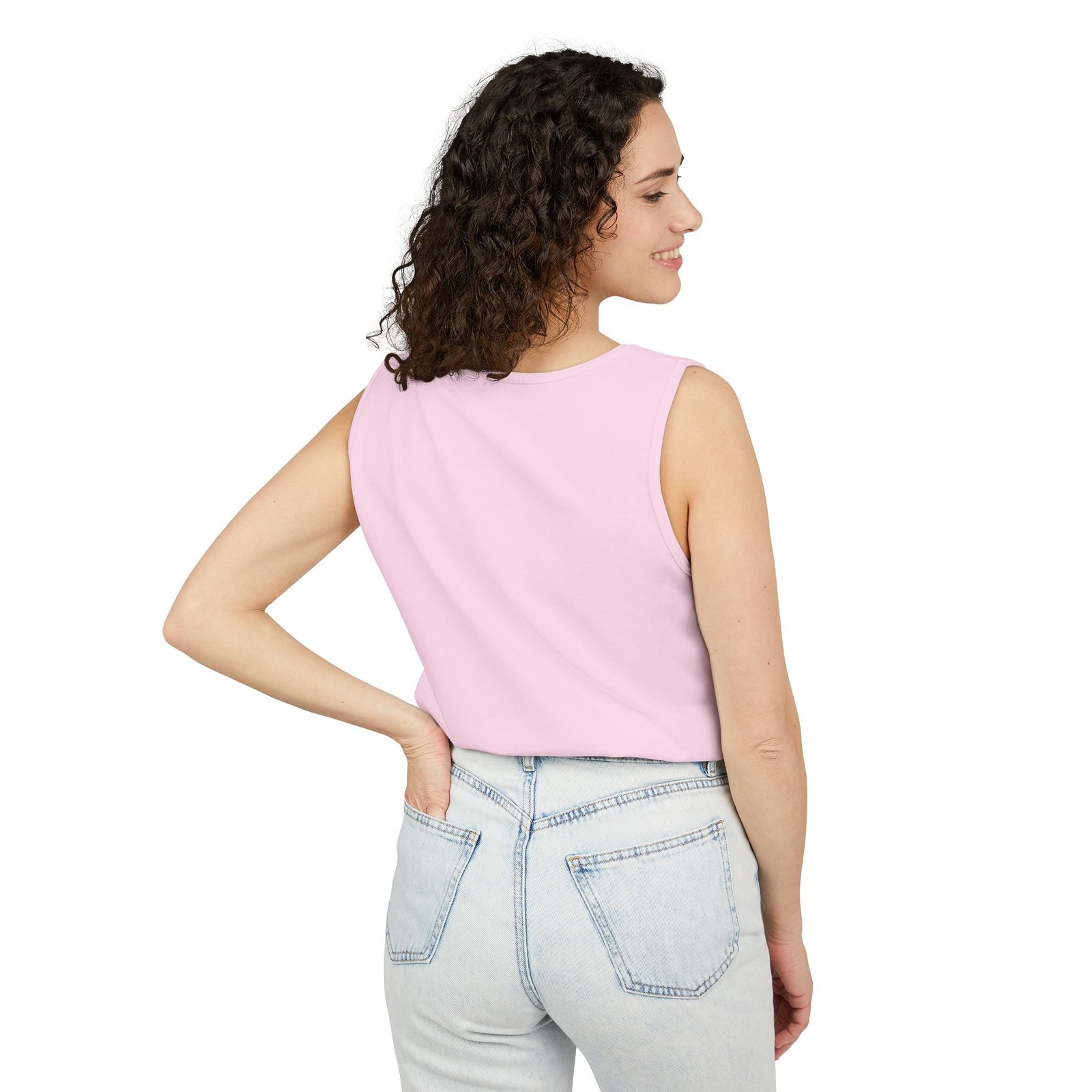 Comfort Colors —Women’s Beach Tank Top — Scooter Sunset Graphic - Image 40