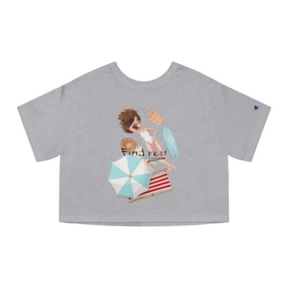 Champion — Beach Vibes Cropped T-Shirt