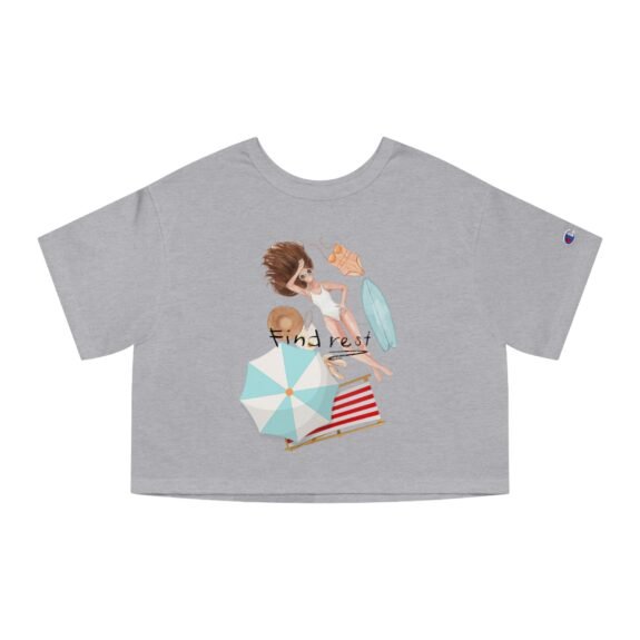 Champion — Beach Vibes Cropped T-Shirt