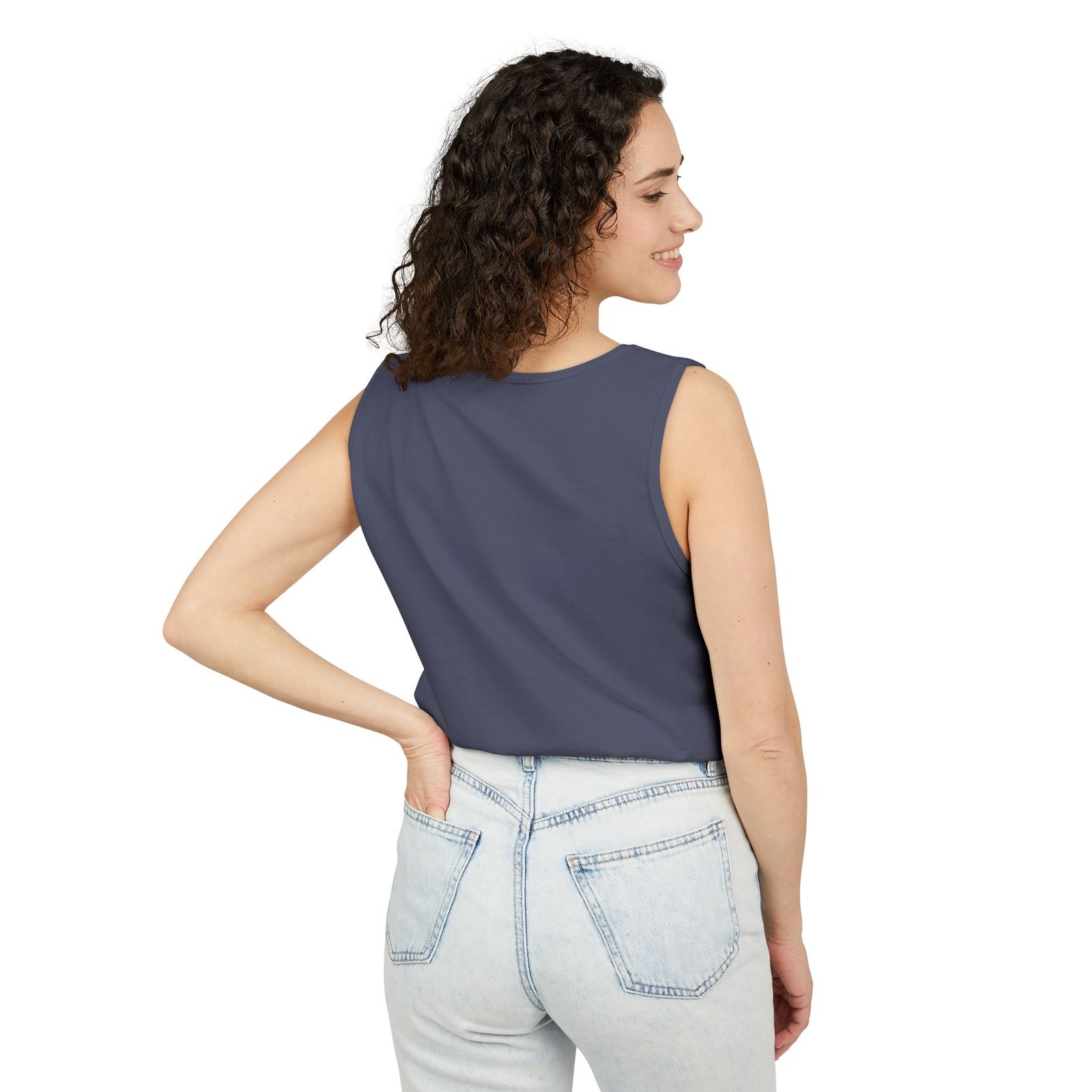 Comfort Colors —Women’s Beach Tank Top — Scooter Sunset Graphic - Image 36