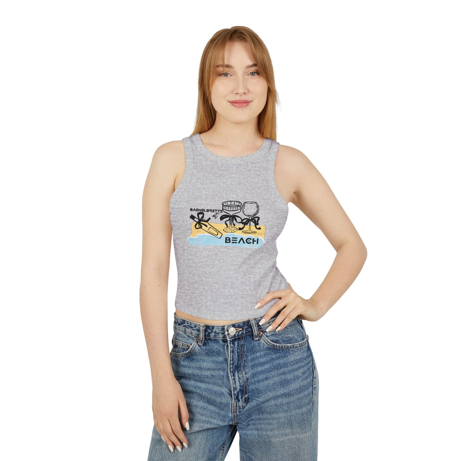 Bella+Canvas — Beach Vibes Racer Tank - Image 4