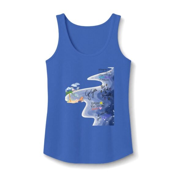 Port & Company — Women's Beachy Watercolor Tank Top