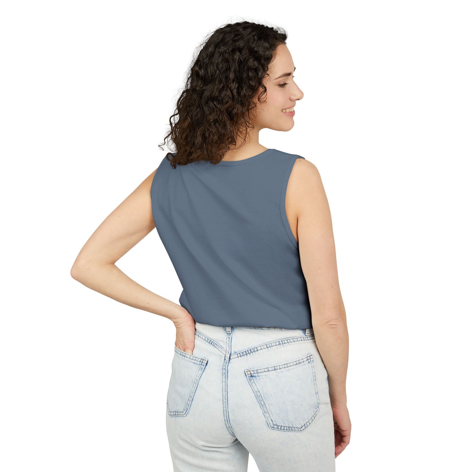 Comfort Colors —Women’s Beach Tank Top — Scooter Sunset Graphic - Image 28