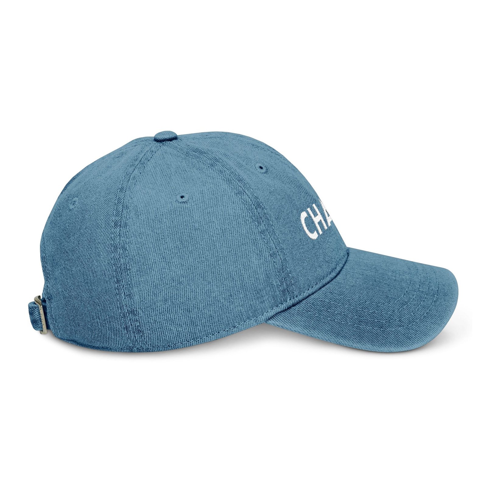 OTTO Cap — Dark Denim Embroidered Hat - Image 5