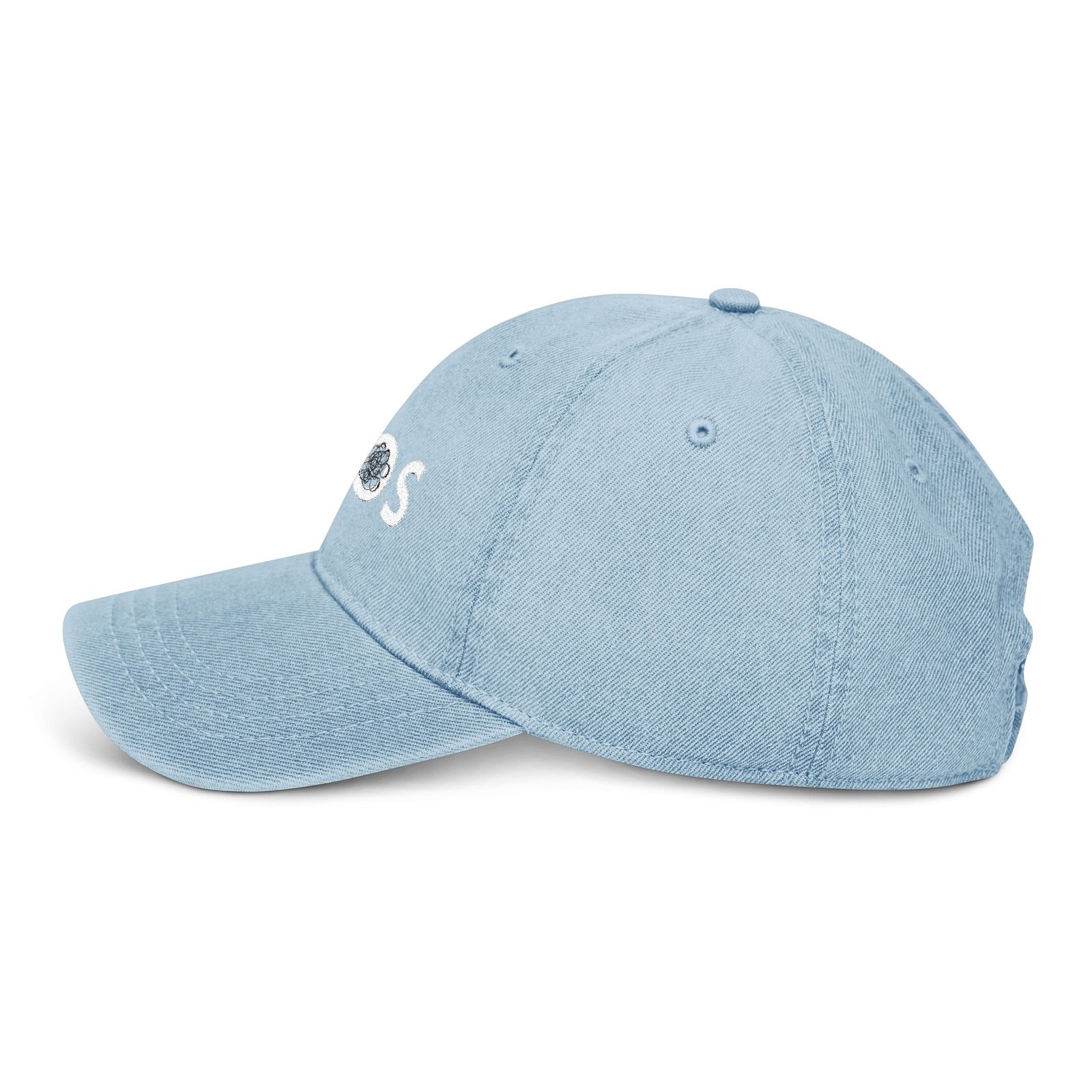 OTTO Cap — Dark Denim Embroidered Hat - Image 12