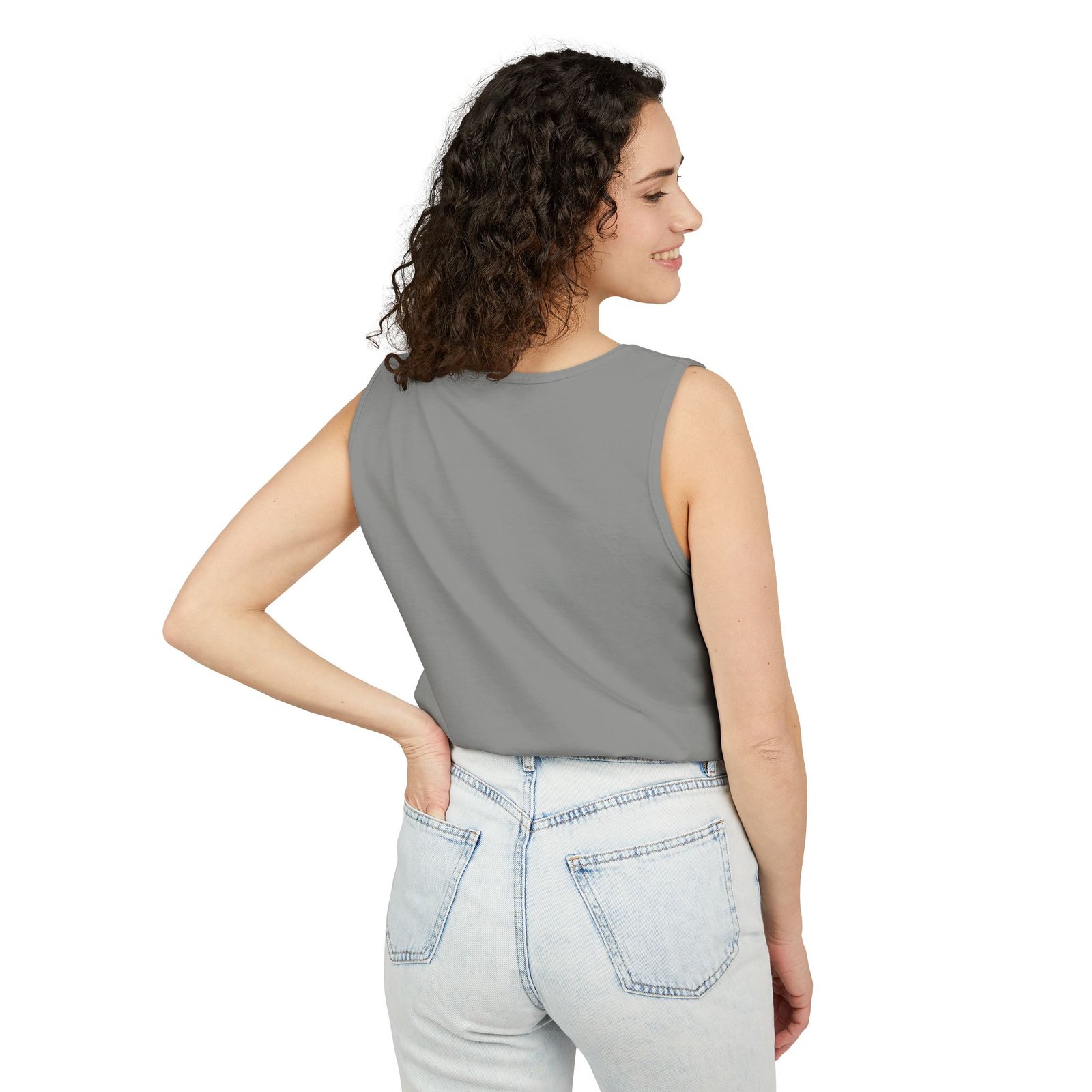 Comfort Colors —Women’s Beach Tank Top — Scooter Sunset Graphic - Image 32