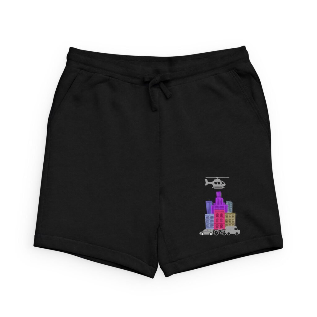 Bella+Canvas — City Skyline Sweatshorts