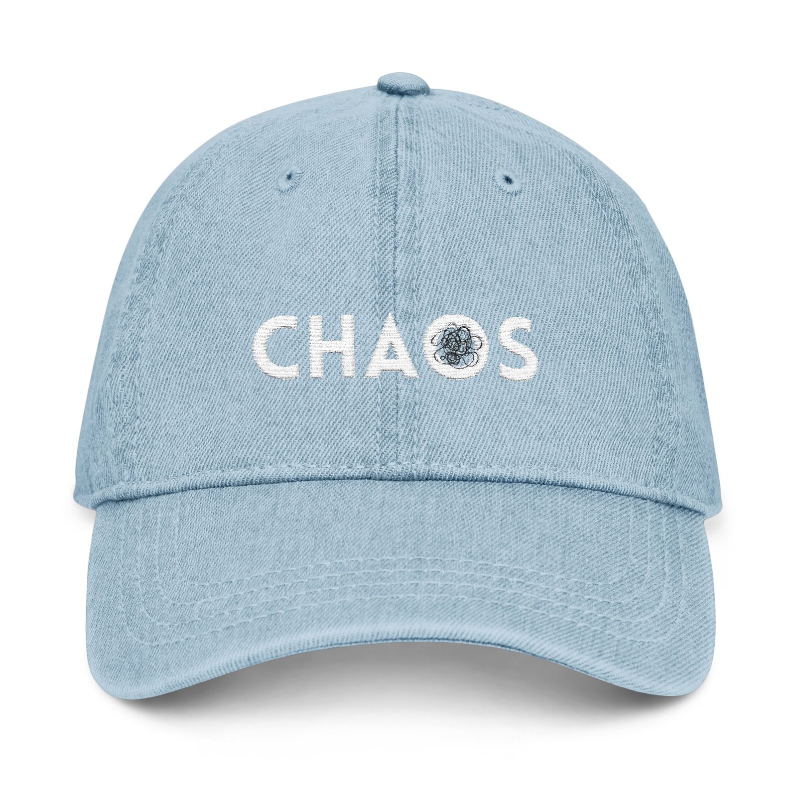 OTTO Cap — Dark Denim Embroidered Hat - Image 13