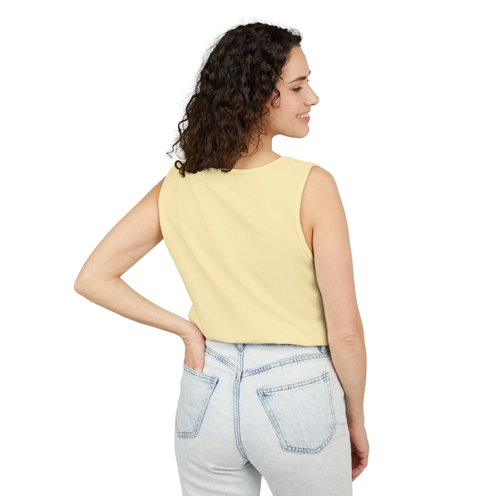 Comfort Colors —Women’s Beach Tank Top — Scooter Sunset Graphic - Image 16