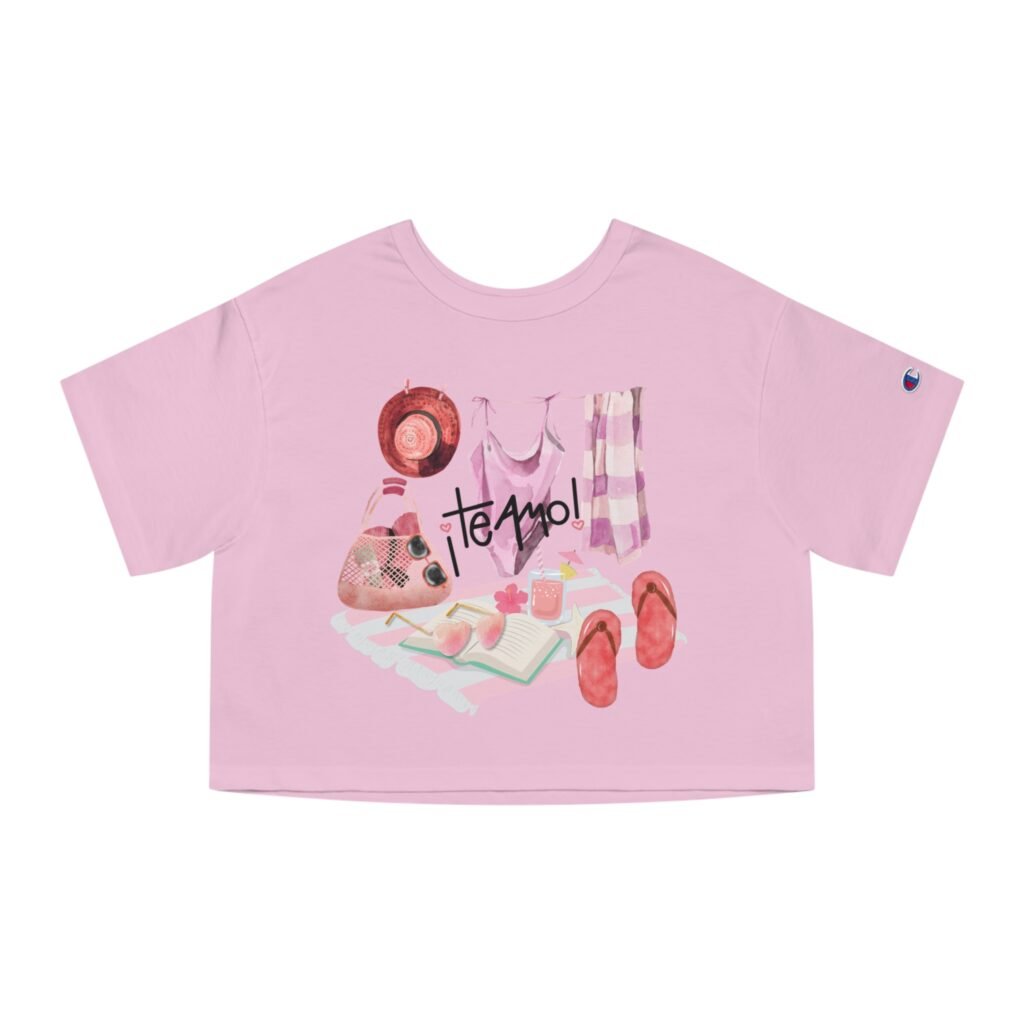 Champion — Te Amo Beach Essentials Cropped T-Shirt