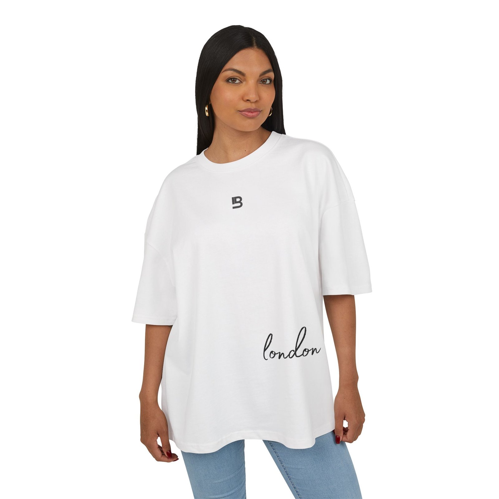 LB Oversized Boxy Tee - London - Image 4