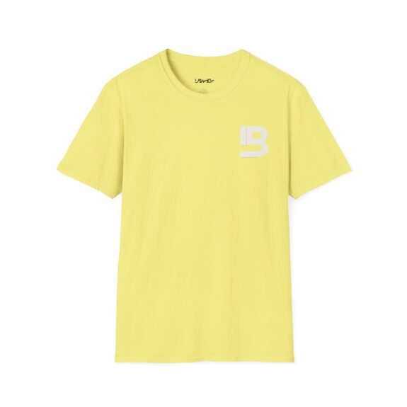Lily Basics Cornsilk Soft-style Tee| Minimal 'LB' Logo T-Shirt