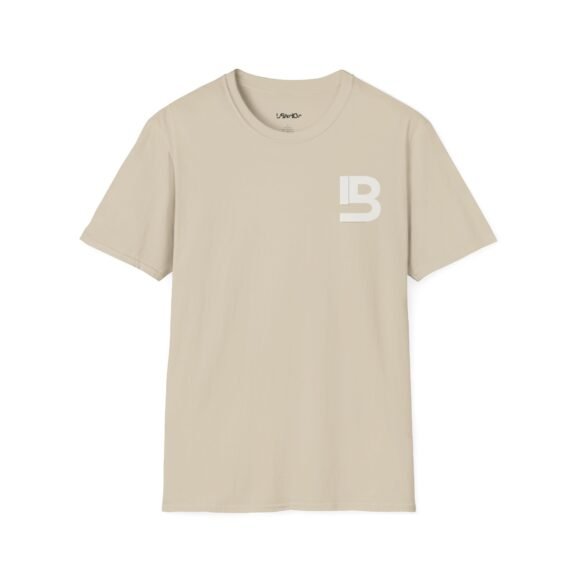Lily Basics Neutral Soft-style Tee| Minimal 'LB' Logo T-Shirt