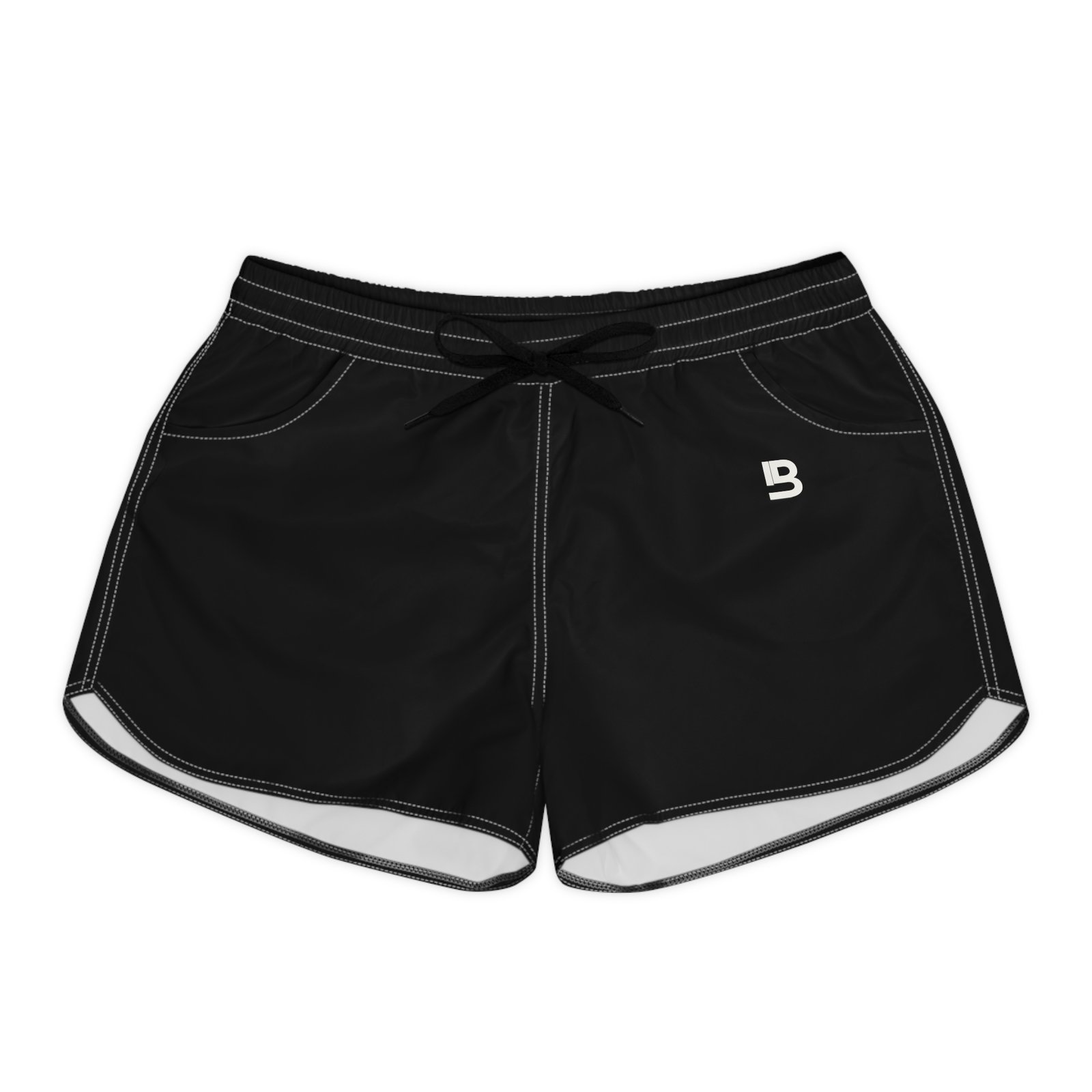 Lily Basics Women's Casual Lounge Shorts - Black - Image 2