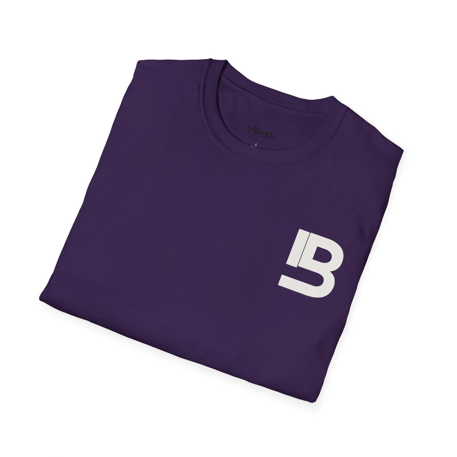 Lily Basics Purple Soft-style Tee | Minimal 'LB' Logo T-shirt - Image 5