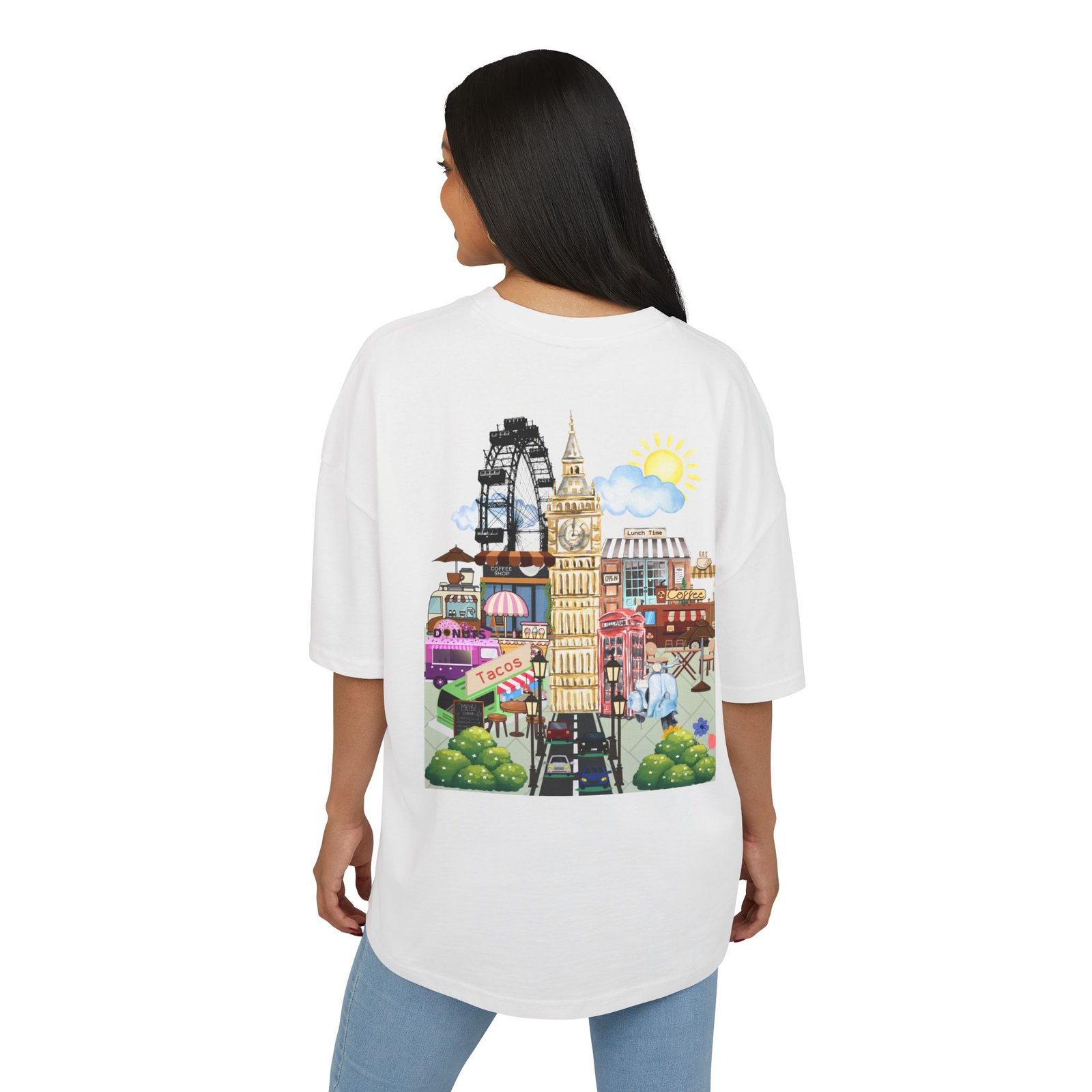LB Oversized Boxy Tee - London