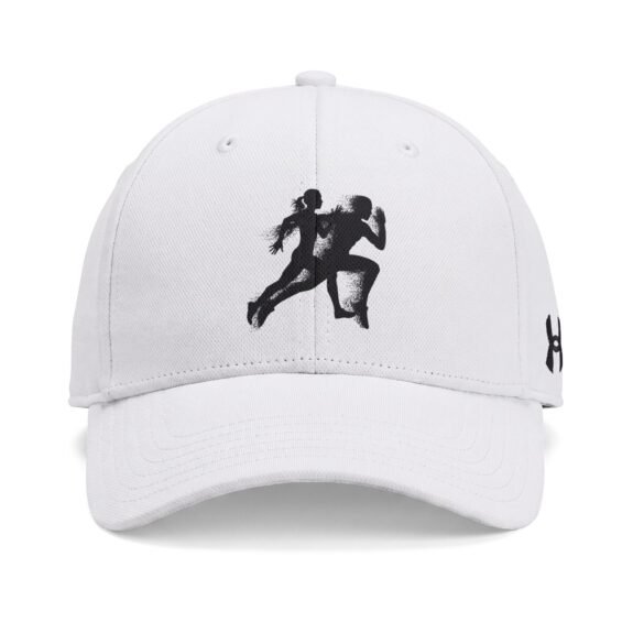 Under Armour Custom Team Blitzing Cap with Sprinting Athlete Graphic