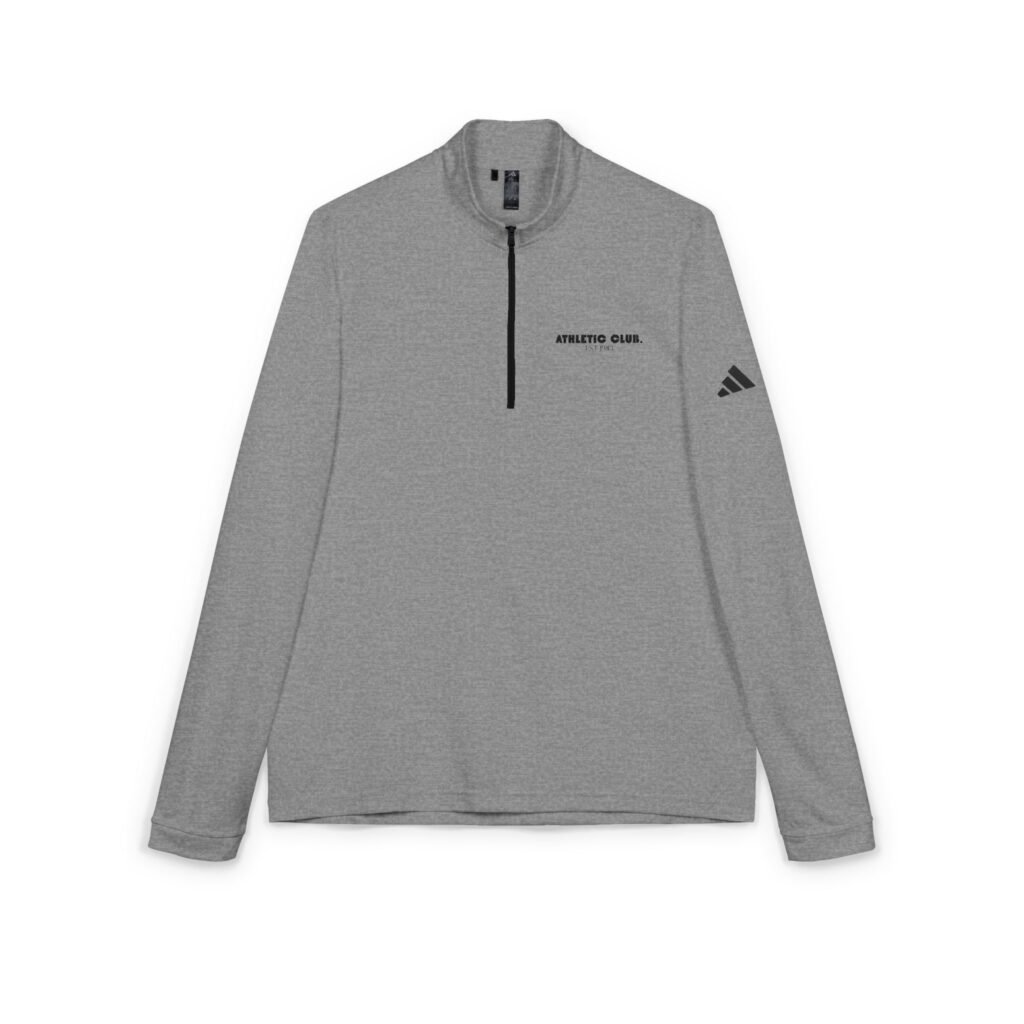 Adidas Custom Embroidered Quarter-Zip Pullover — Minimal Athletic Half-Zip II