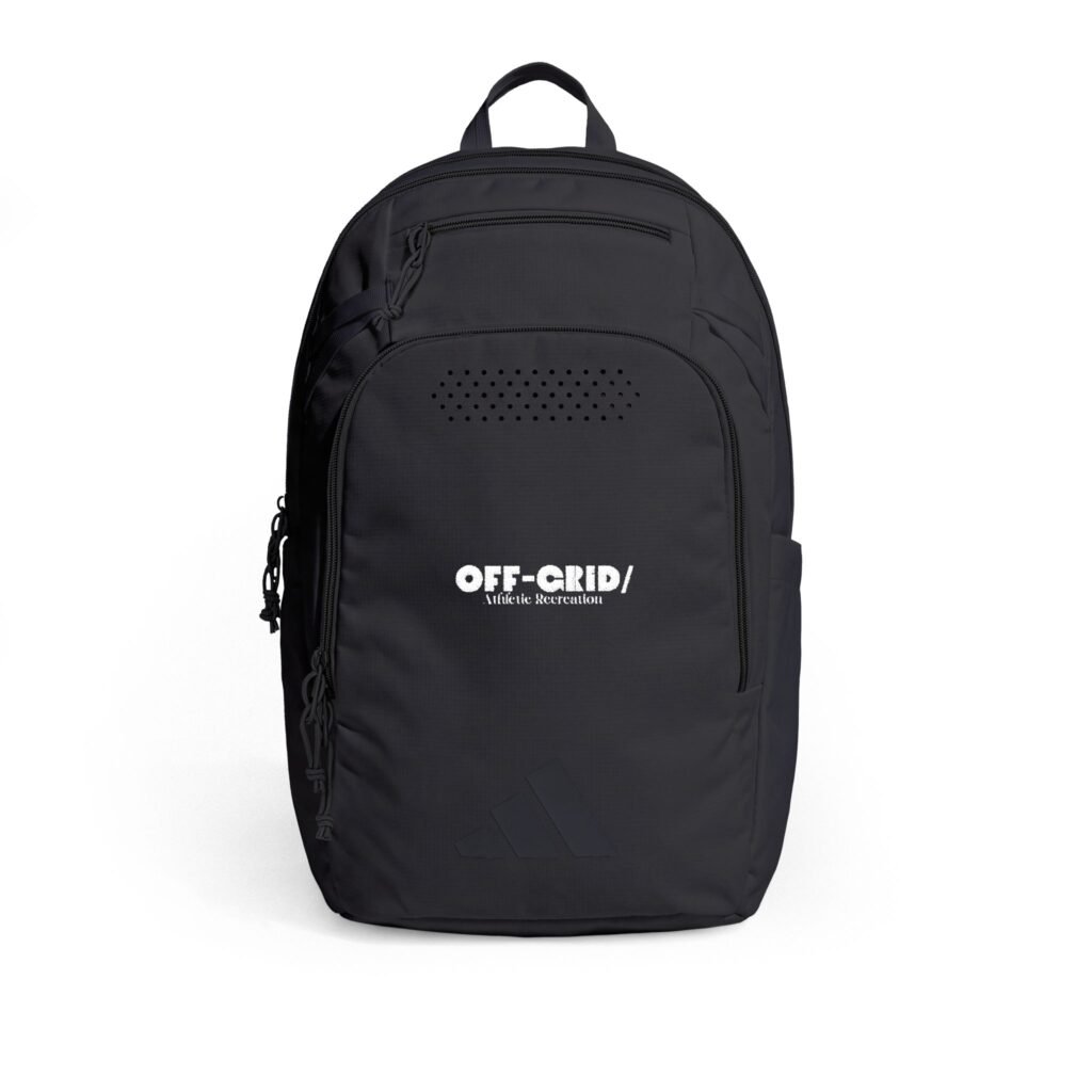 Adidas Custom Backpack — Embroidered 'OFF-GRID' adidas Defender 5